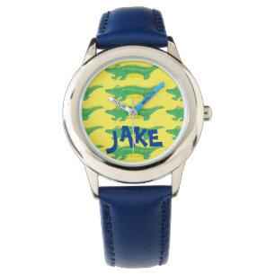 Personlig Alligator Gator Crokodile Croc Watch Armbandsur