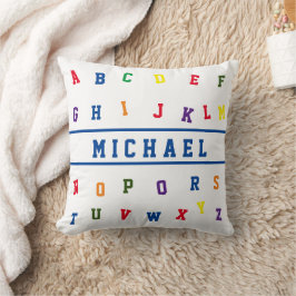 Personlig Alphabet Dekorativ kudde