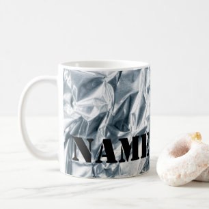 Personlig Aluminium Tin Foil Design Coffee Mugg