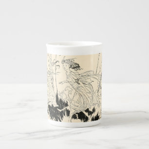 Personlig Älvors Peter Pan Kensington Mugg Benporslin Mugg
