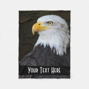 Personlig American Eagle Photography Print Fleecefilt
