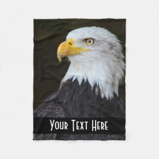 Personlig American Eagle Photography Print Fleecefilt