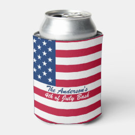 Personlig American Flagga Can Cooler