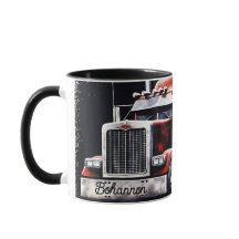 Personlig American flagga semilastbil