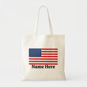 Personlig American Flagga Tygkasse