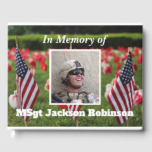 Personlig American Veteran Bild Memorial