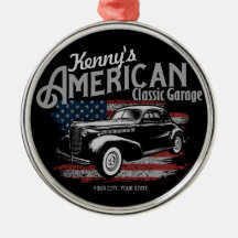 Personlig American Vintage Classic Car Garage