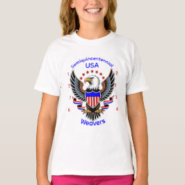 Personlig amerikansk 250-årsdag t shirt