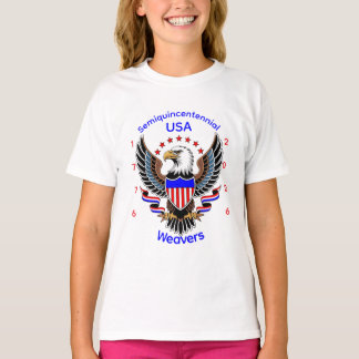 Personlig amerikansk 250-årsdag t shirt