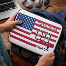Personlig amerikansk fotbollsatlet Patriotisk 