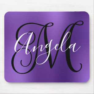 Personlig Amethystmonogram Musmatta