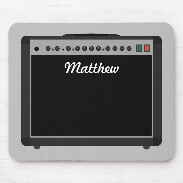 Personlig Amplifier Illustration for Musician Musmatta (Framsidan)