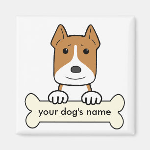 Personlig Amstaff Magnet