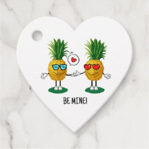 Personlig Ananas Emoji Kärlek par par