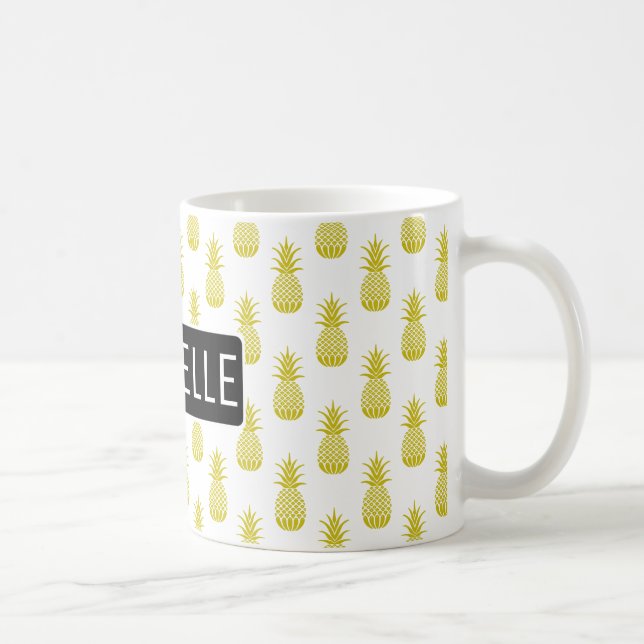 Personlig Ananas Kaffemugg (Höger)