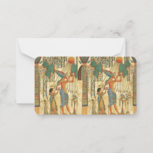 Personlig Ancient Egypten - platt anteckningskort