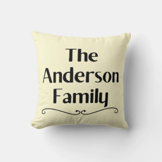 Personlig Anderson Familjenamn Kudd Kudde
