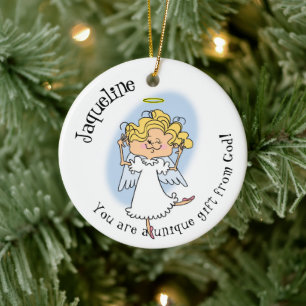 Personlig Angel Gift från Gud Ornament