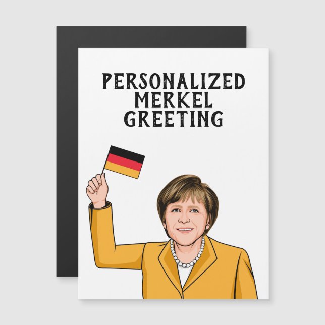PERSONLIG ANGELA MERKEL (Fram/baksida)