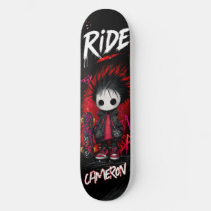 Personlig Anime Emo Graffiti Urban Skateboard