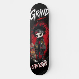 Personlig Anime Emo Graffiti Urban Skateboard
