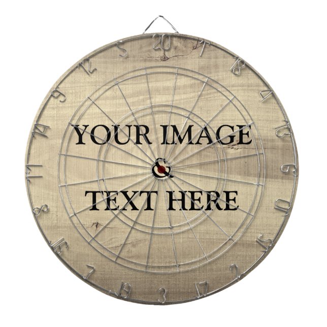 Personlig Anpassa Din Egen Foto & Text Darttavla (Framsidan)
