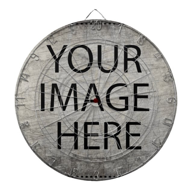 Personlig Anpassa Din Egen Foto & Text Darttavla (Framsidan)