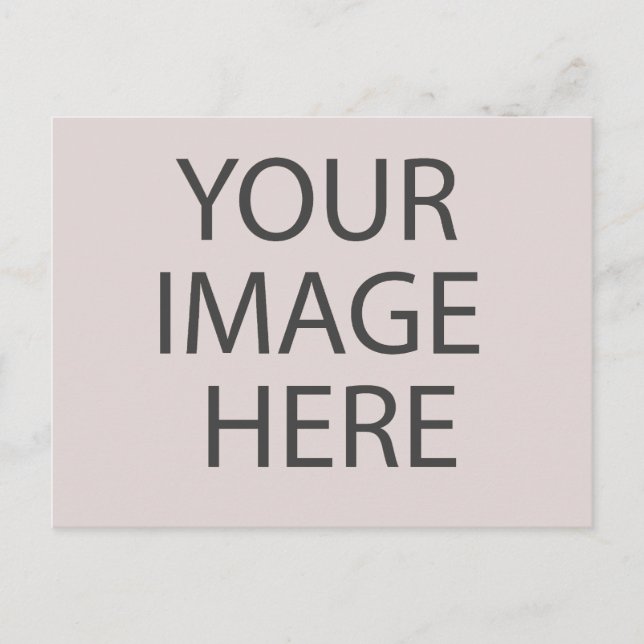Personlig Anpassa Din Egen Foto & Text Vykort (Framsida)
