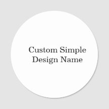 Personlig anpassad design 3" rund