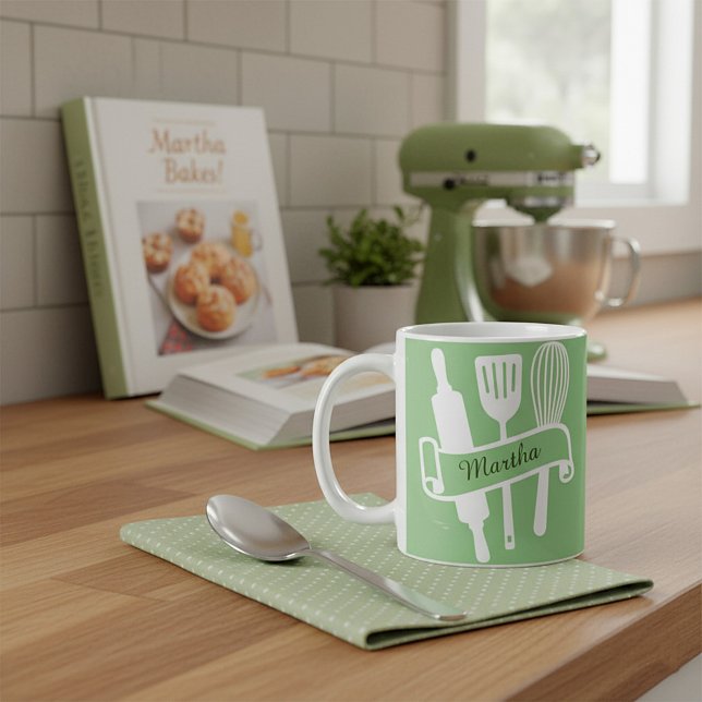 Personlig anpassad kock kaffemugg (Skapare uppladdad)