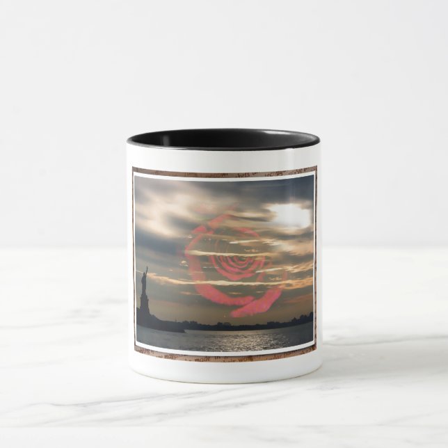 Personlig Anpassade Kaffe koppar med foton (Center)