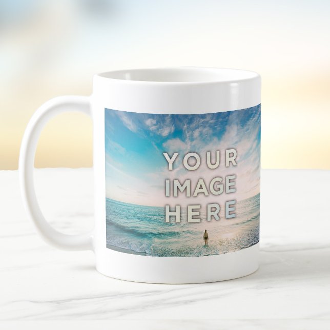 Personlig Anpassningsbar 2 - foto Kaffemugg (Skapare uppladdad)
