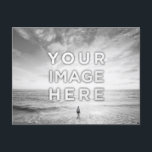 Personlig Anpassningsbar 2, svart och vitt Vykort<br><div class="desc">Ladda upp fotot och skapa personligen svartvitt vykort! Gör din perfekt till vänner, par, barn och familj, skapa din bästa keepy, säg hej till dina älskande från resor! Vill du köpa strandlandskapen utan att anpassa dem? De här fantastisk av Frank Mckenna som är gjord i San Diego i Förenade Stater...</div>
