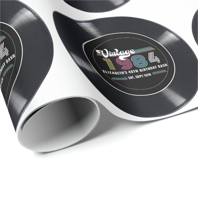 Personlig Anpassningsbar av åldersgrupp Foto på fö Presentpapper (Rullad Hörn)