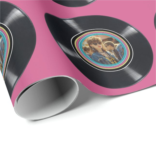 Personlig Anpassningsbar av åldersgrupp Foto på fö Presentpapper (Rullad Hörn)