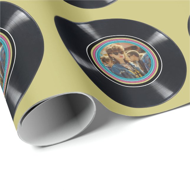 Personlig Anpassningsbar av åldersgrupp Foto på fö Presentpapper (Rullad Hörn)