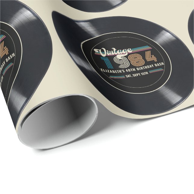 Personlig Anpassningsbar av åldersgrupp Foto på fö Presentpapper (Rullad Hörn)