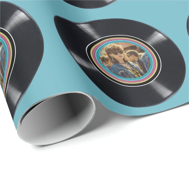 Personlig Anpassningsbar av åldersgrupp Foto på fö Presentpapper (Rullad Hörn)