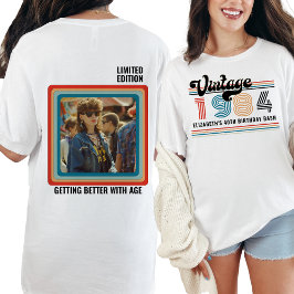Personlig Anpassningsbar av åldersgrupp Foto på fö T Shirt