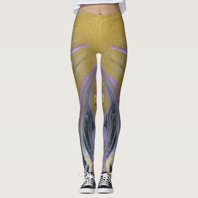 Personlig Anpassningsbar Branded Leggings (Framsida)