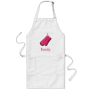 Personlig Anpassningsbar Chef Bakery Långt Förkläde