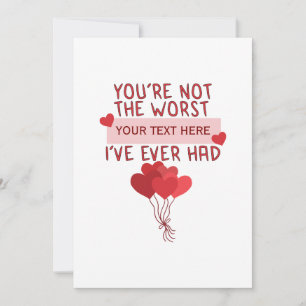 Personlig Anpassningsbar Cute Valentines day Inbjudningar