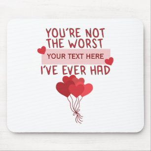 Personlig Anpassningsbar Cute Valentines day Musmatta
