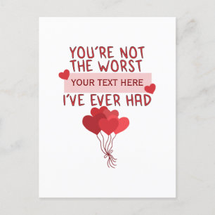 Personlig Anpassningsbar Cute Valentines day Vykort