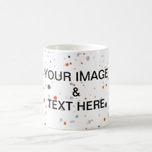 Personlig Anpassningsbar din egen fotokonst abstra Kaffemugg
