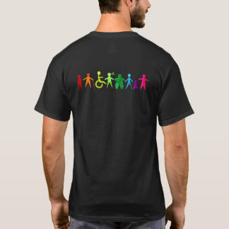 Personlig Anpassningsbar Disability Pride Stripe T Shirt