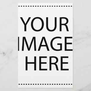 Personlig Anpassningsbar ditt eget foto Brevpapper