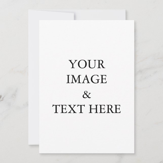 Personlig Anpassningsbar ditt eget foto Inbjudningar (Framsida)