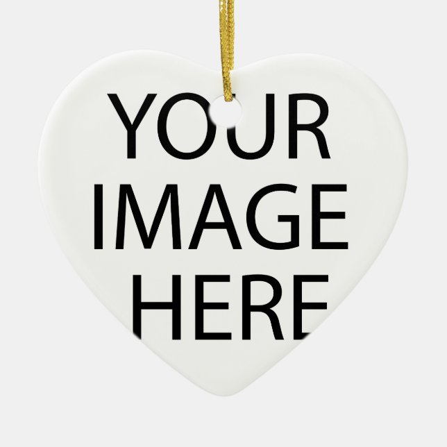 Personlig Anpassningsbar ditt eget foto Julgransprydnad Keramik (Framsidan)
