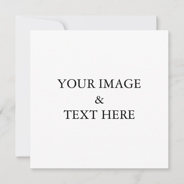 Personlig Anpassningsbar ditt eget foto Meddelande (Framsida)